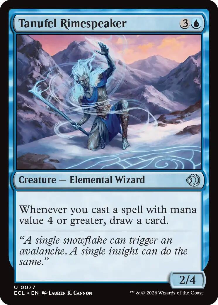 Image for Tanufel Rimespeaker (77) (ECL) - Magic: The Gathering