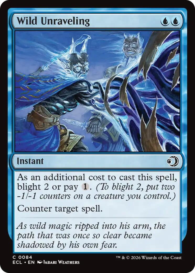 Image for Wild Unraveling (84) (ECL) - Magic: The Gathering