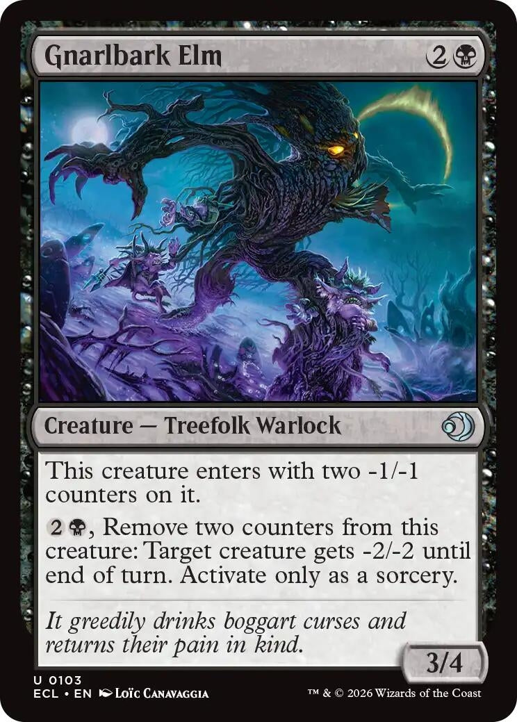 Image for Gnarlbark Elm (103) (ECL) - Magic: The Gathering