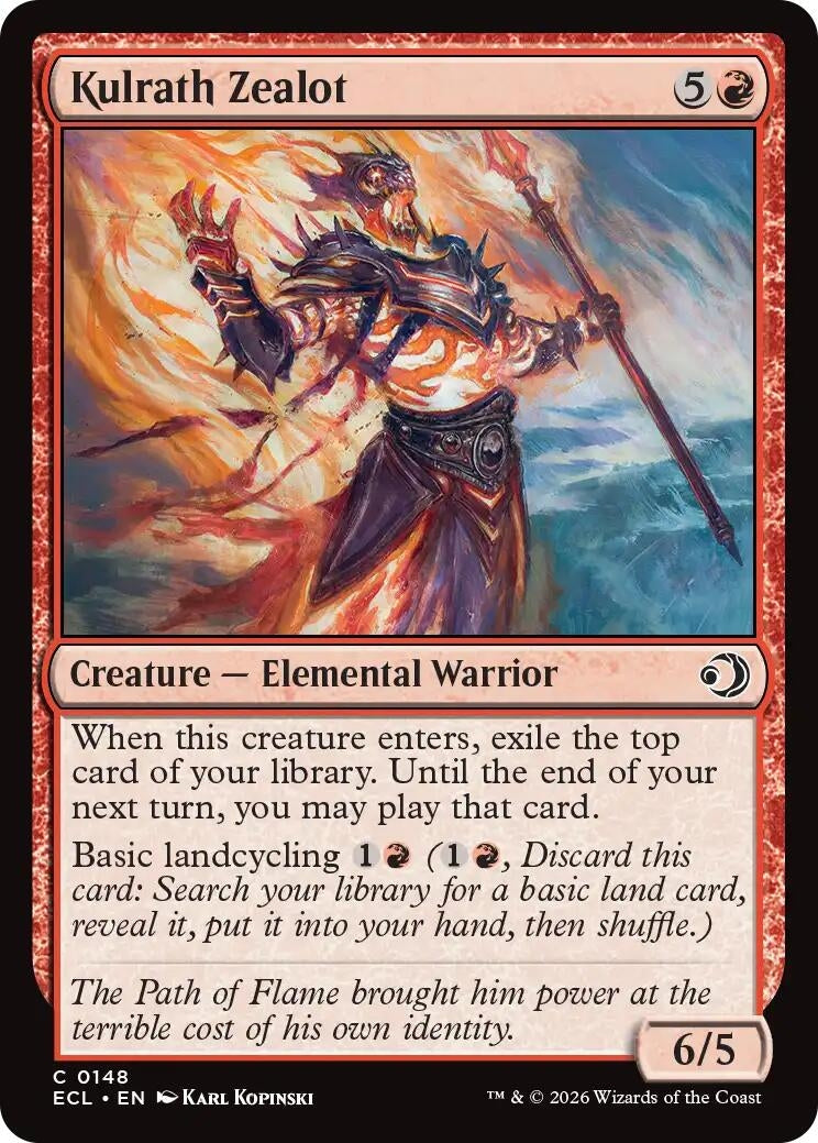Image for Kulrath Zealot (148) (ECL) - Magic: The Gathering