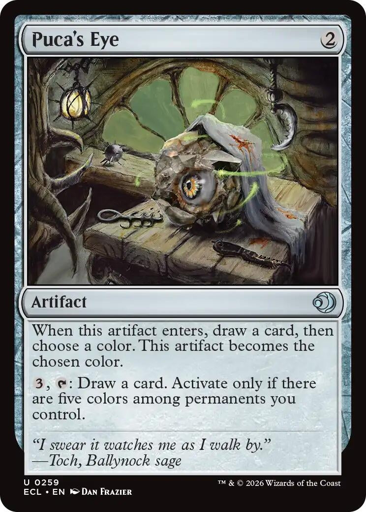 Image for Puca's Eye (259) (ECL) - Magic: The Gathering