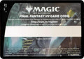 Image for FINAL FANTASY VII Game Code Card (10) (FIN) - Magic: The Gathering