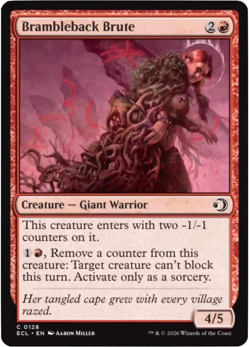 Image for Brambleback Brute (128) (ECL) - Magic: The Gathering