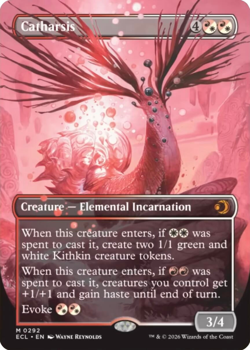 Image for Catharsis (Borderless) (292) (ECL) - Magic: The Gathering