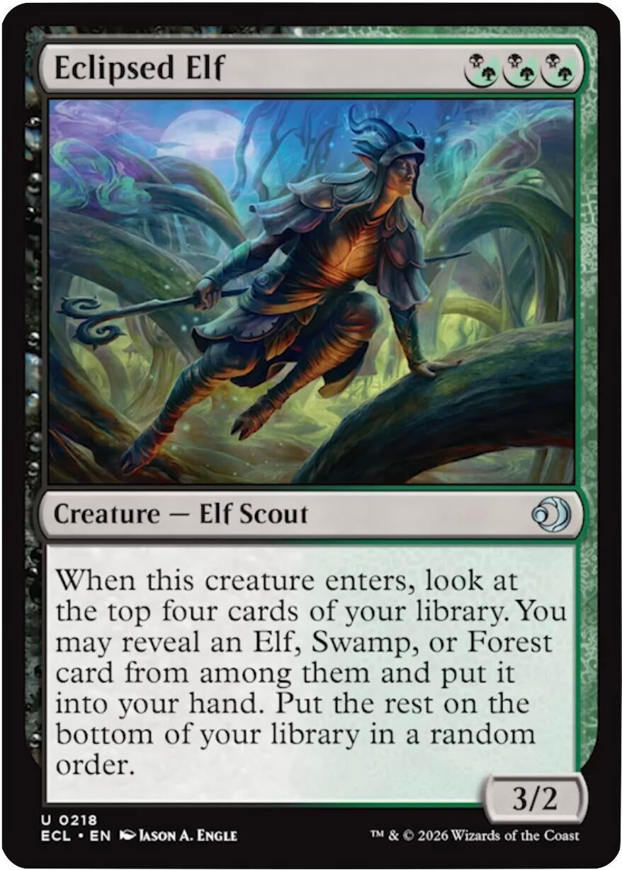Image for Eclipsed Elf (218) (ECL) - Magic: The Gathering