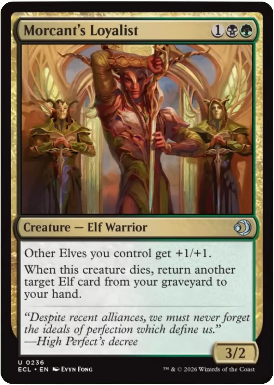 Image for Morcant's Loyalist (236) (ECL) - Magic: The Gathering