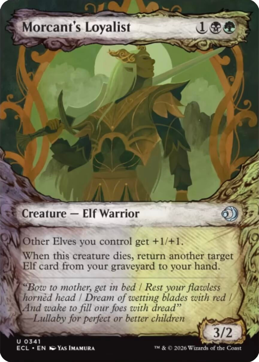 Image for Morcant's Loyalist (Showcase) (341) (ECL) - Magic: The Gathering