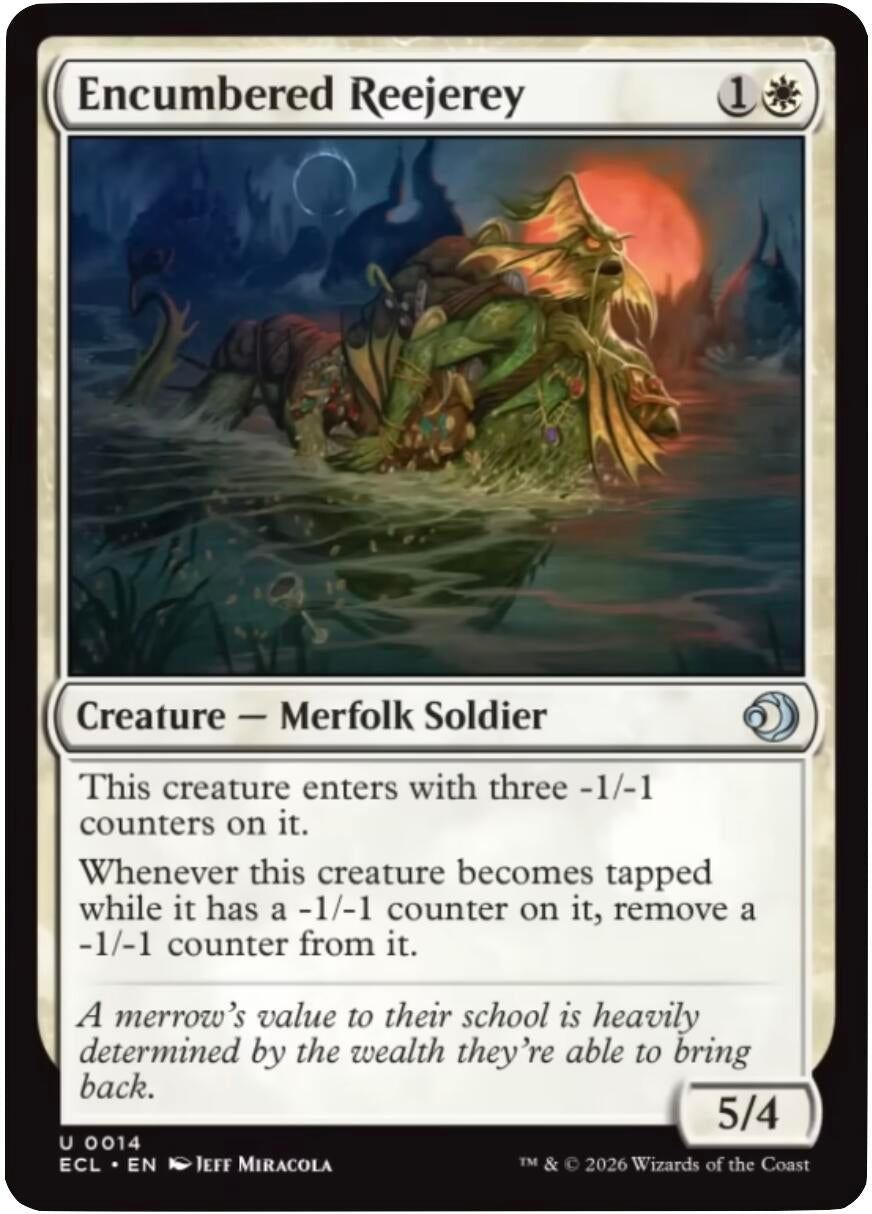 Image for Encumbered Reejerey (14) (ECL) - Magic: The Gathering