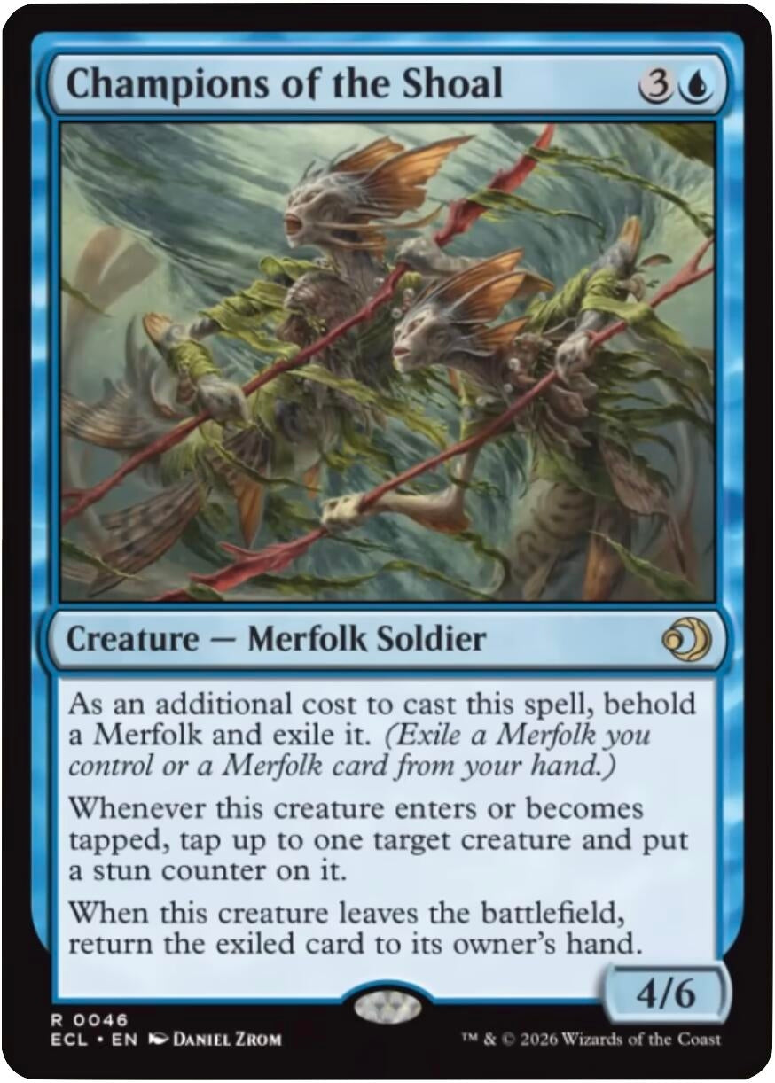 Image for Champions of the Shoal (46) (ECL) - Magic: The Gathering
