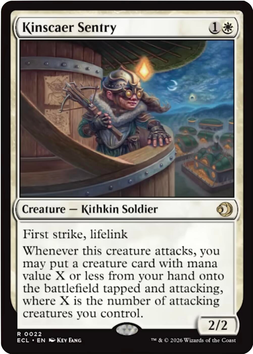 Image for Kinscaer Sentry (22) (ECL) - Magic: The Gathering