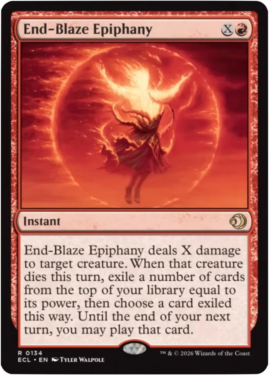 Image for End-Blaze Epiphany (134) (ECL) - Magic: The Gathering