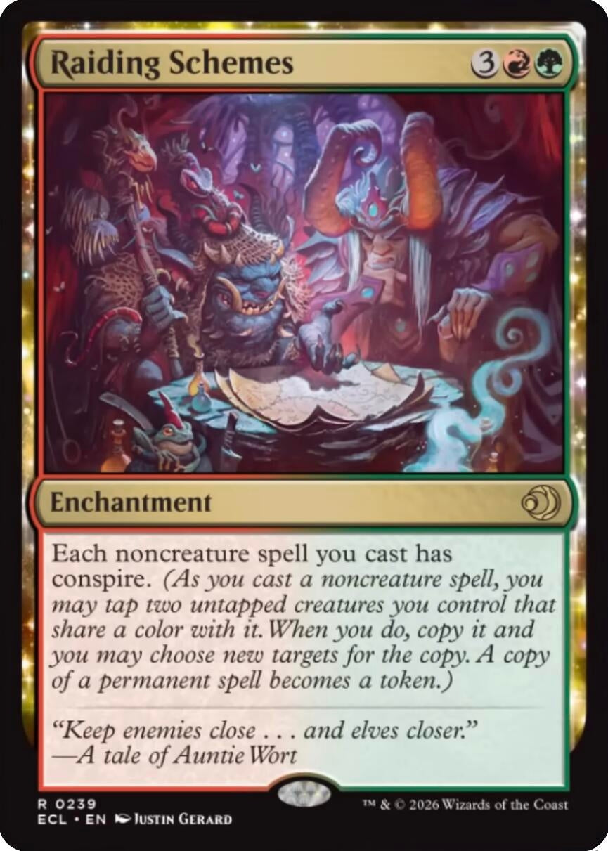 Image for Raiding Schemes (239) (ECL) - Magic: The Gathering