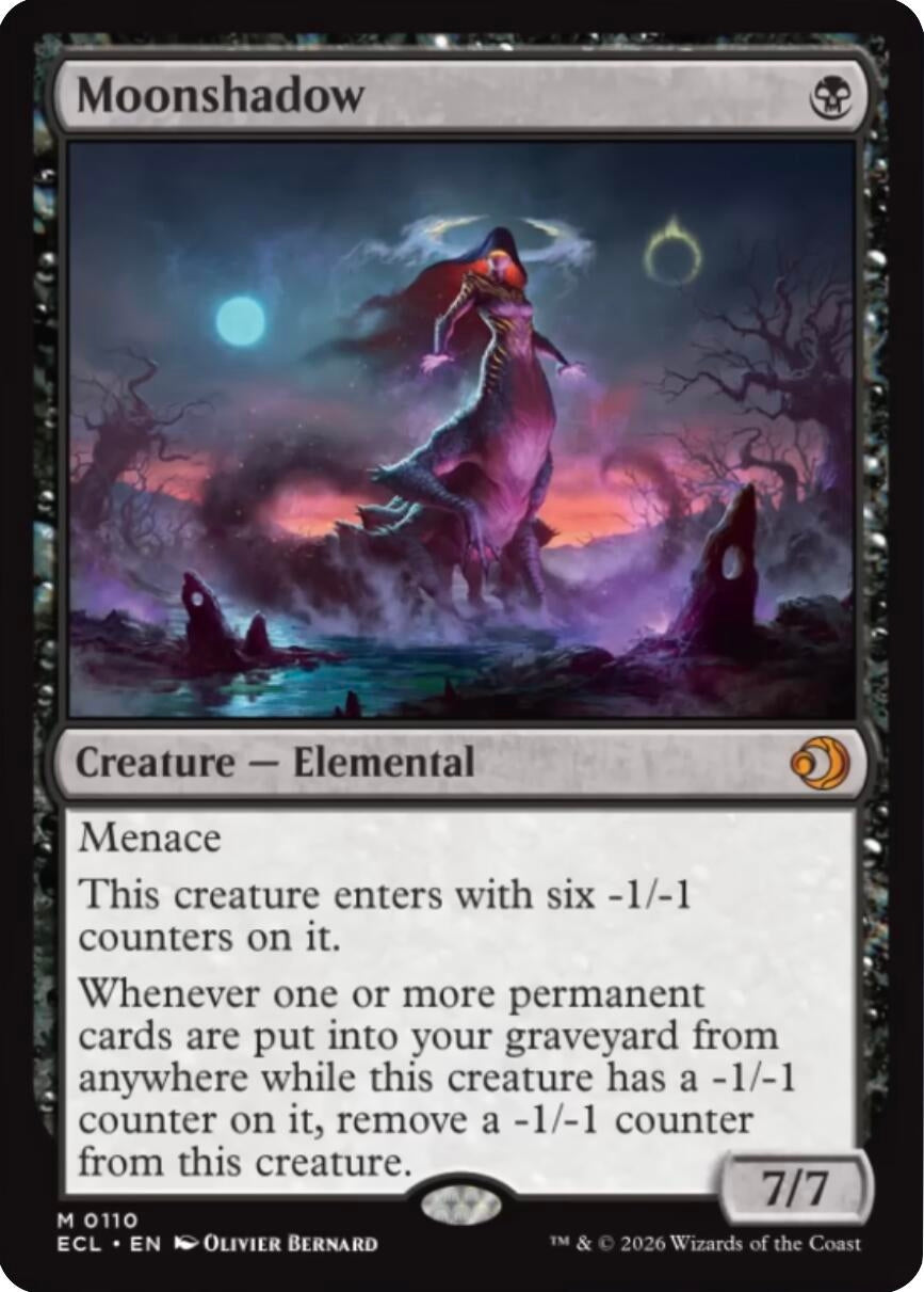 Image for Moonshadow (110) (ECL) - Magic: The Gathering