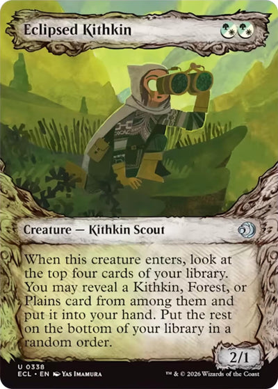 Eclipsed Kithkin (Showcase) (338) (ECL)