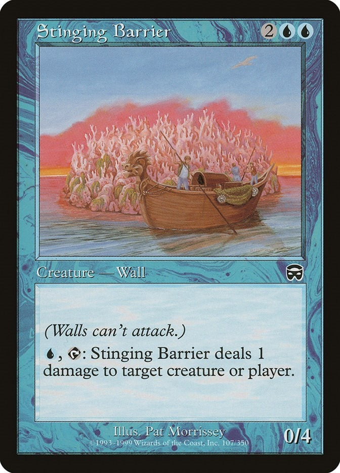 Image for Stinging Barrier (107) (MMQ) - Magic: The Gathering
