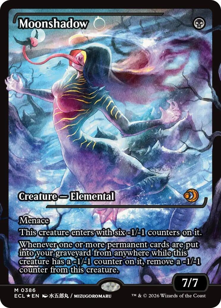 Image for Moonshadow (0386) (Showcase) (386) (ECL) - Magic: The Gathering