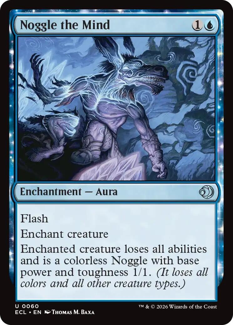 Image for Noggle the Mind (60) (ECL) - Magic: The Gathering