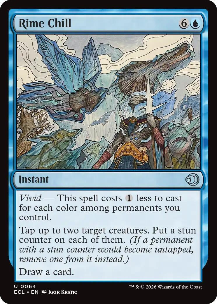Image for Rime Chill (64) (ECL) - Magic: The Gathering