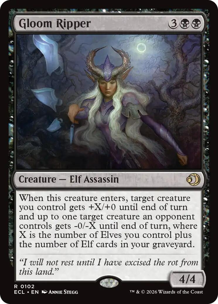 Image for Gloom Ripper (102) (ECL) - Magic: The Gathering