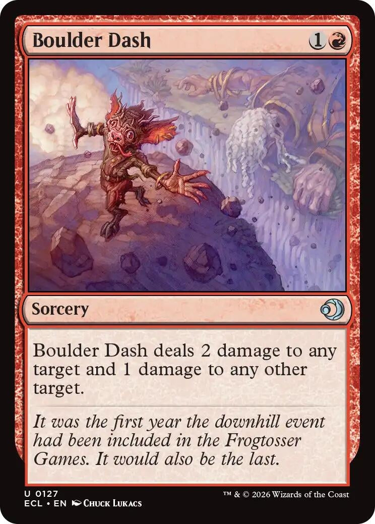 Image for Boulder Dash (127) (ECL) - Magic: The Gathering