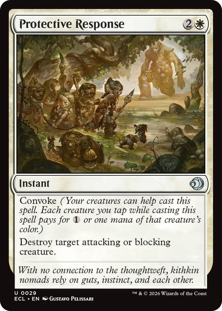 Image for Protective Response (29) (ECL) - Magic: The Gathering