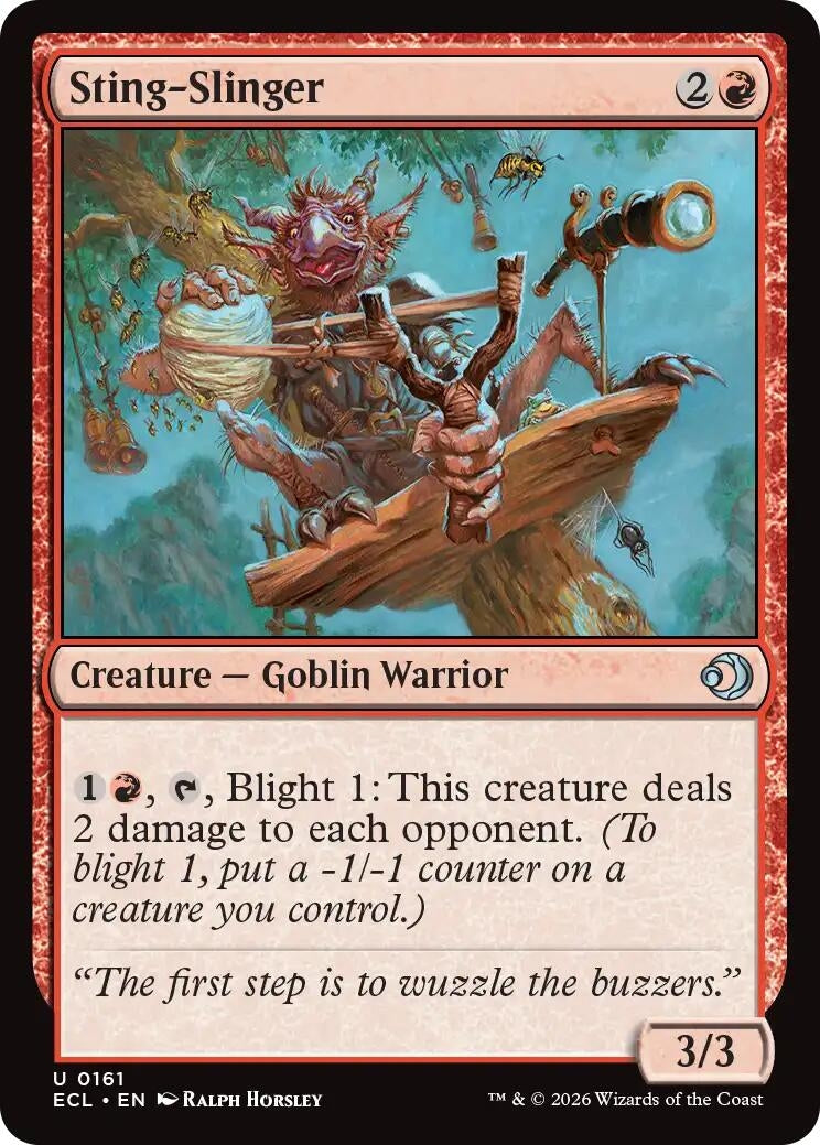 Image for Sting-Slinger (161) (ECL) - Magic: The Gathering