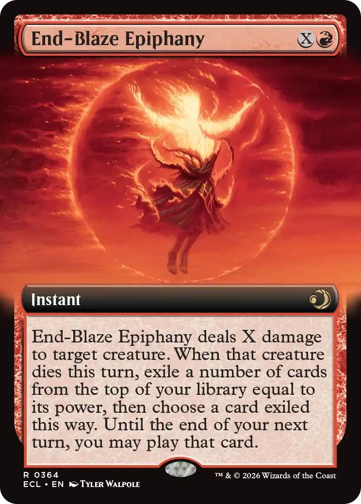 Image for End-Blaze Epiphany (Extended Art) (364) (ECL) - Magic: The Gathering