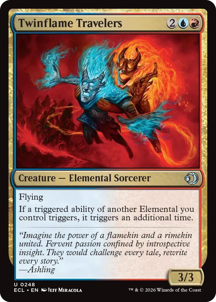 Image for Twinflame Travelers (248) (ECL) - Magic: The Gathering