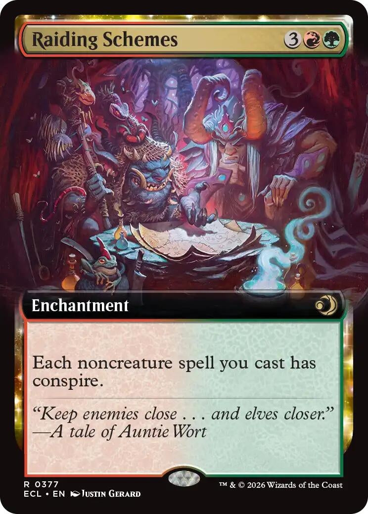 Image for Raiding Schemes (Extended Art) (377) (ECL) - Magic: The Gathering
