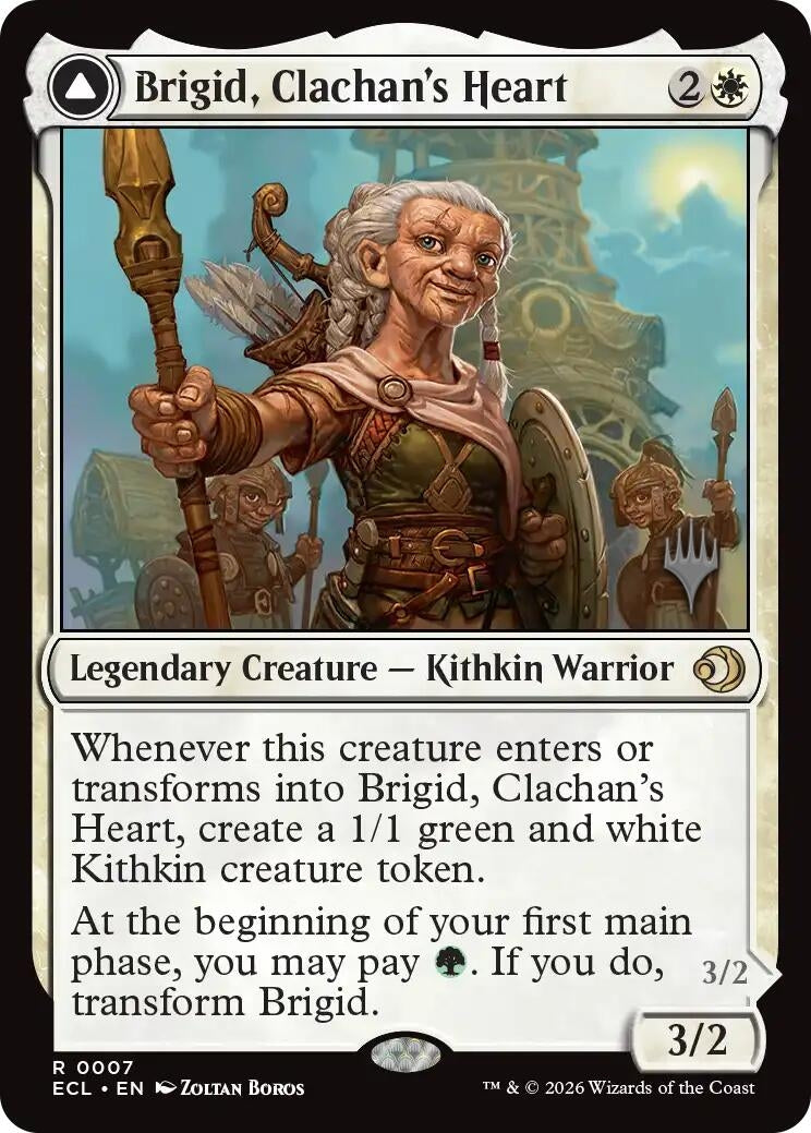 Image for Brigid, Clachan's Heart (7) (PPECL) - Magic: The Gathering