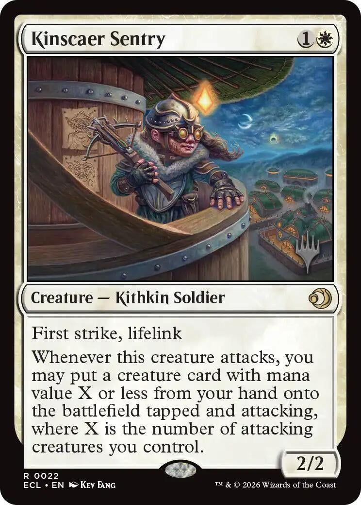 Image for Kinscaer Sentry (22) (PPECL) - Magic: The Gathering