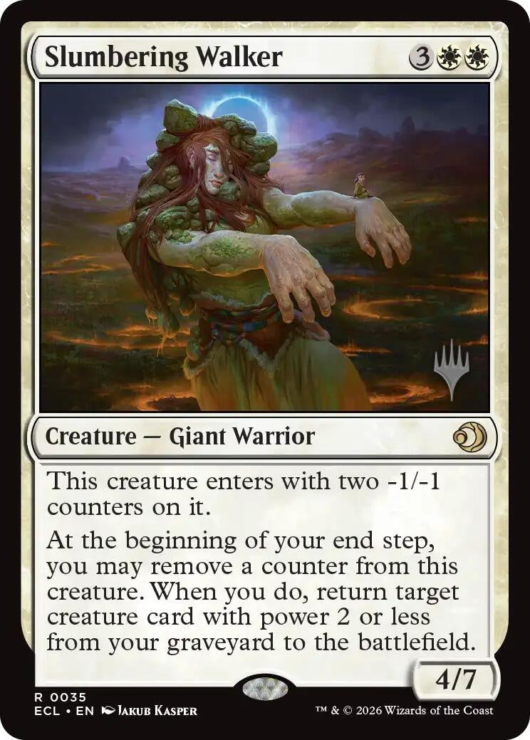 Image for Slumbering Walker (35) (PPECL) - Magic: The Gathering