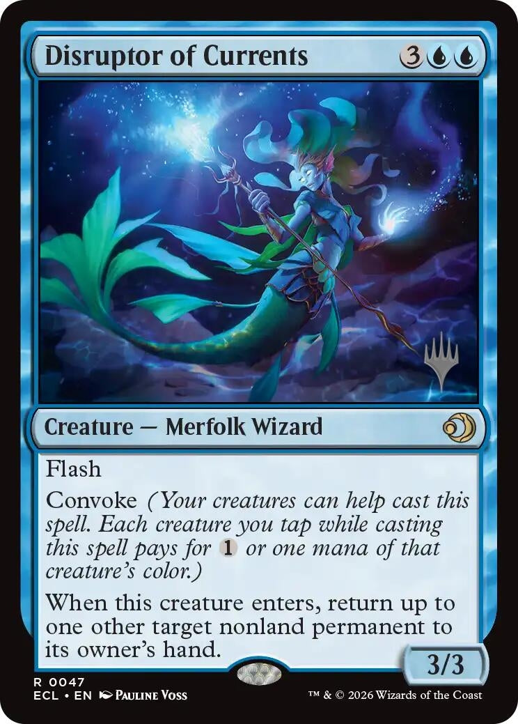 Image for Disruptor of Currents (47) (PPECL) - Magic: The Gathering