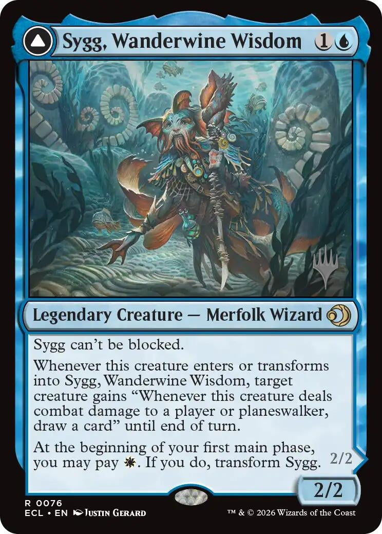 Image for Sygg, Wanderwine Wisdom (76) (PPECL) - Magic: The Gathering