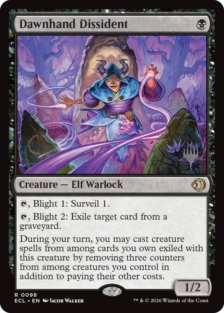Image for Dawnhand Dissident (98) (PPECL) - Magic: The Gathering