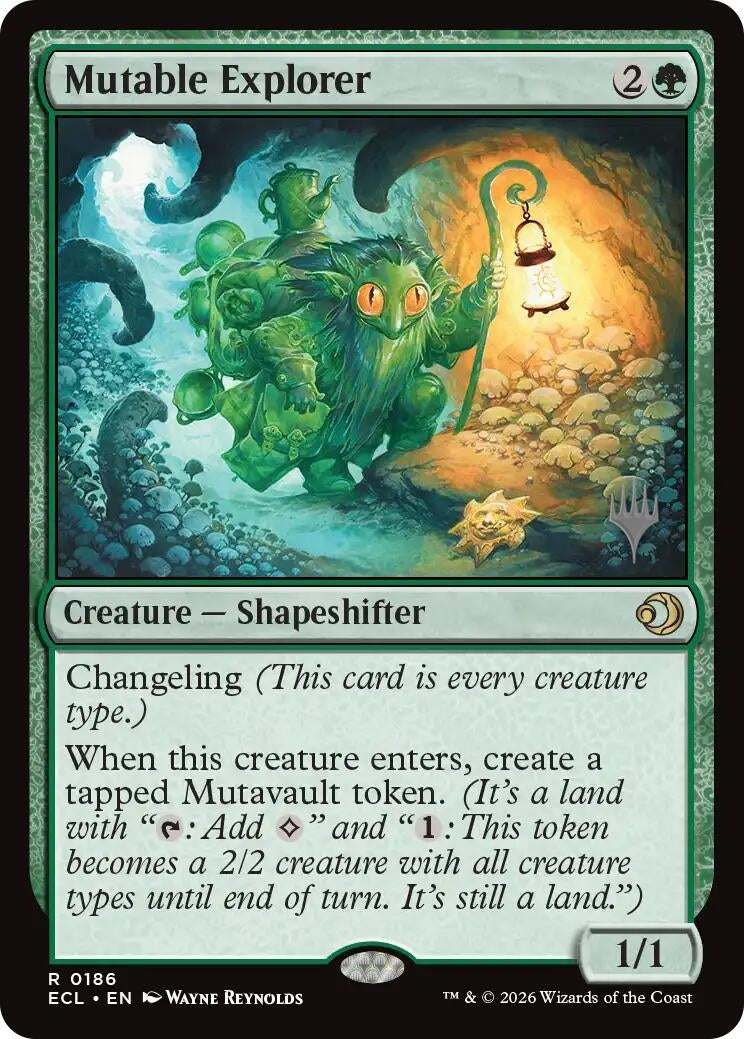 Image for Mutable Explorer (186) (PPECL) - Magic: The Gathering