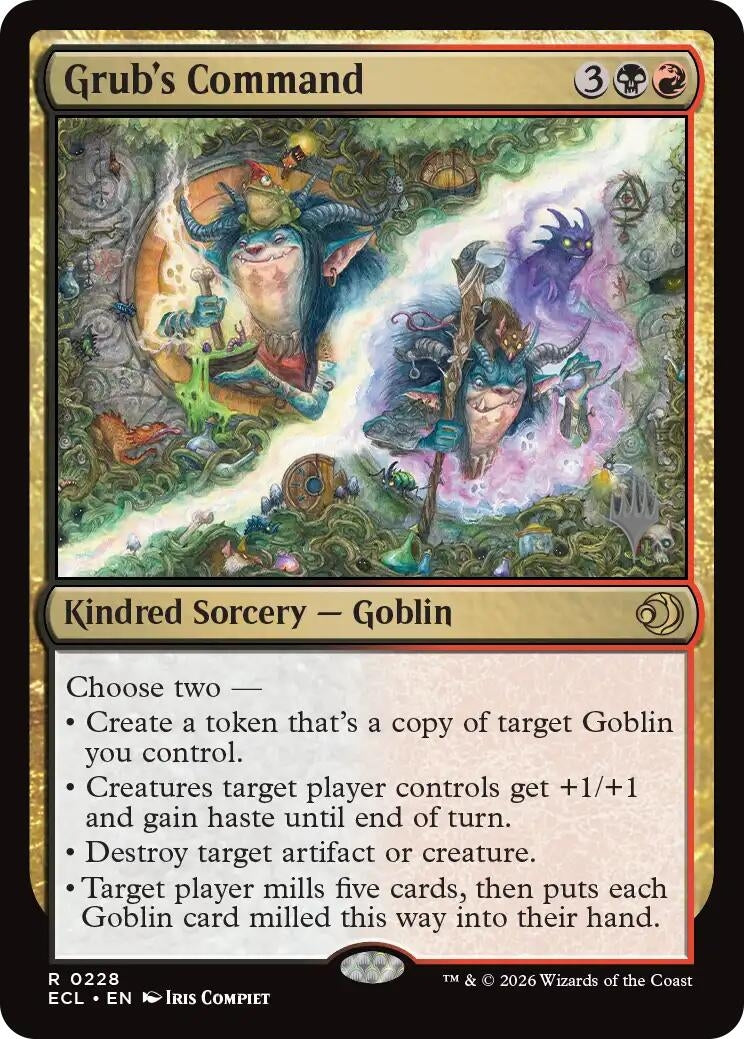 Image for Grub's Command (228) (PPECL) - Magic: The Gathering