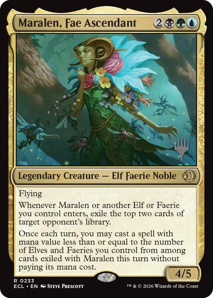 Image for Maralen, Fae Ascendant (233) (PPECL) - Magic: The Gathering