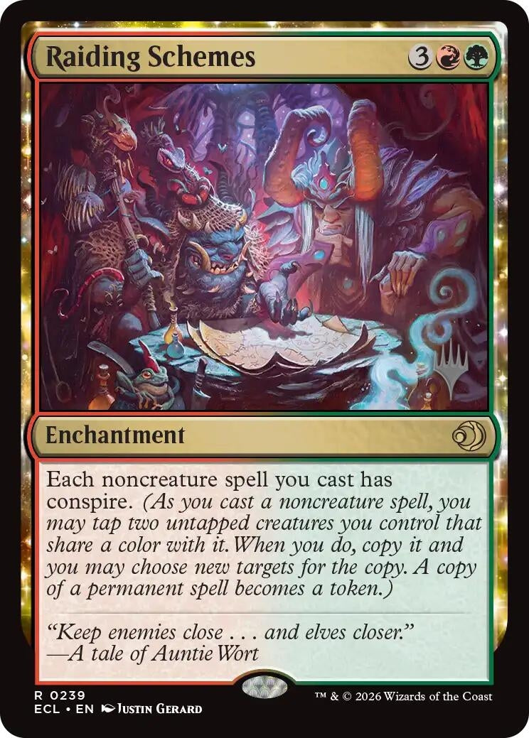 Image for Raiding Schemes (239) (PPECL) - Magic: The Gathering