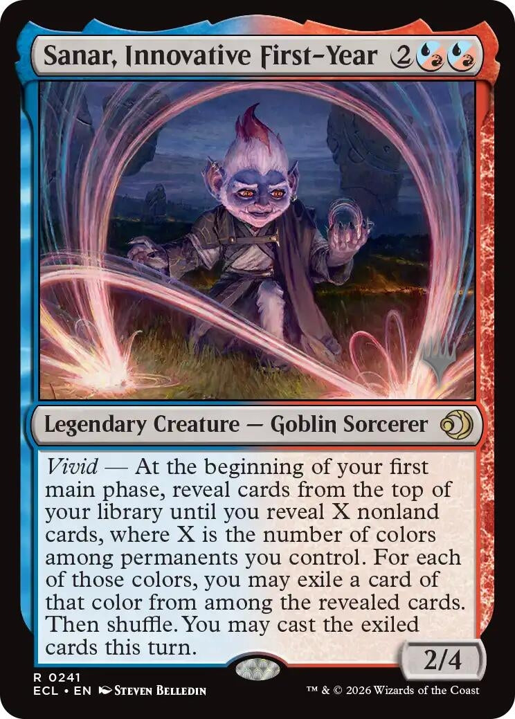 Image for Sanar, Innovative First-Year (241) (PPECL) - Magic: The Gathering