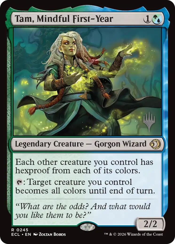Image for Tam, Mindful First-Year (245) (PPECL) - Magic: The Gathering