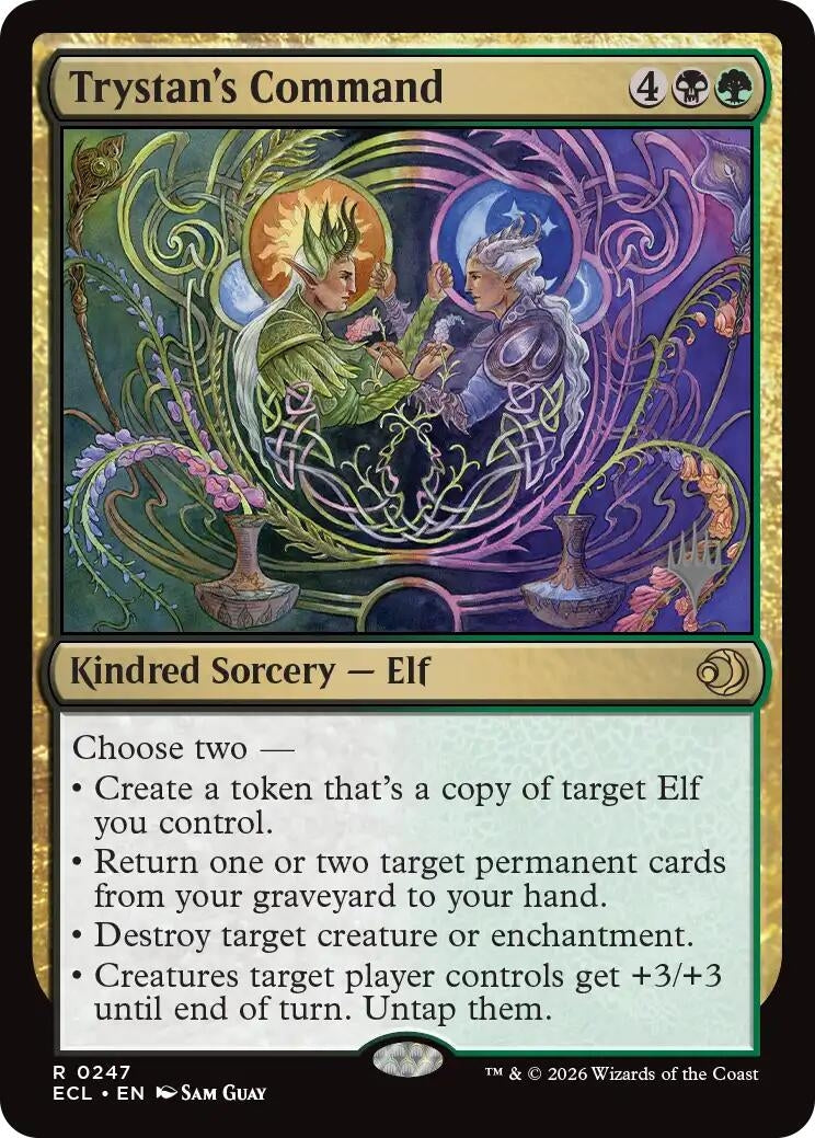 Image for Trystan's Command (247) (PPECL) - Magic: The Gathering