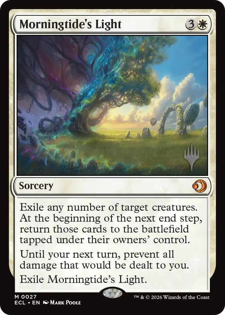 Image for Morningtide's Light (27) (PPECL) - Magic: The Gathering