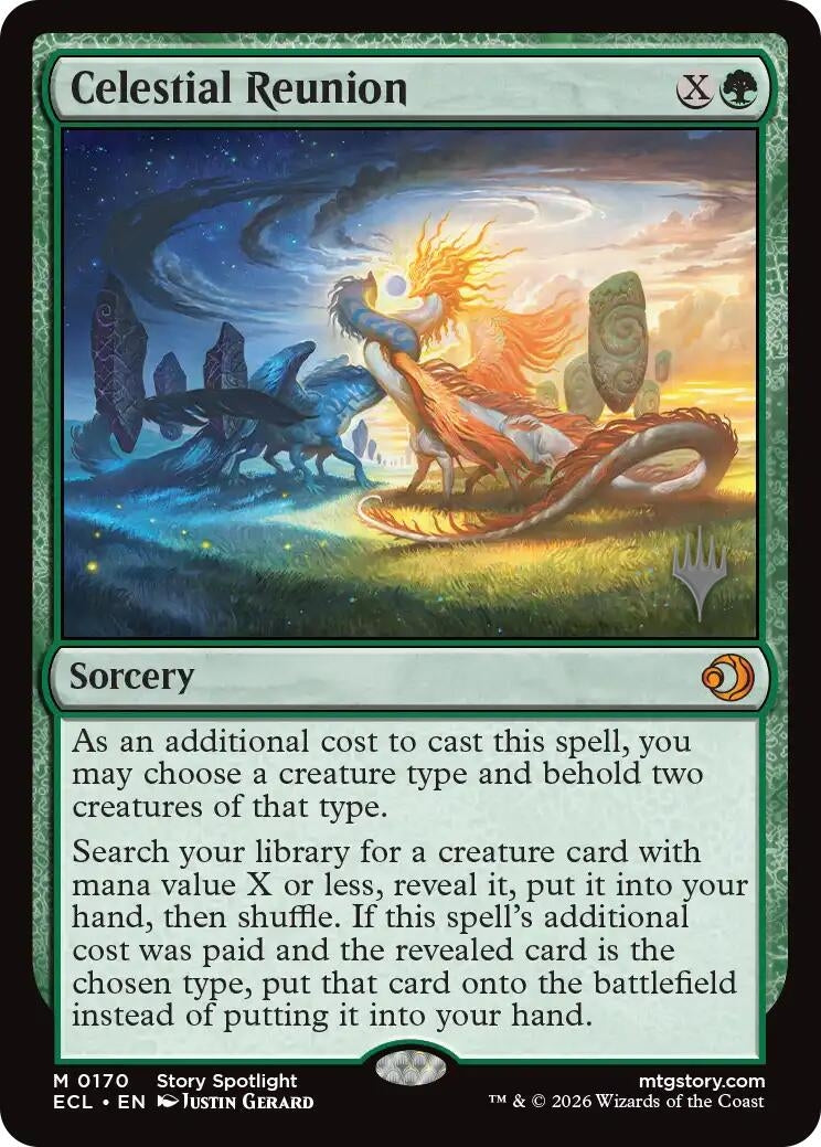 Image for Celestial Reunion (170) (PPECL) - Magic: The Gathering