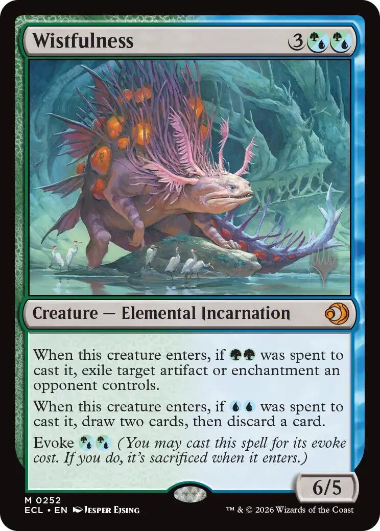Image for Wistfulness (252) (PPECL) - Magic: The Gathering