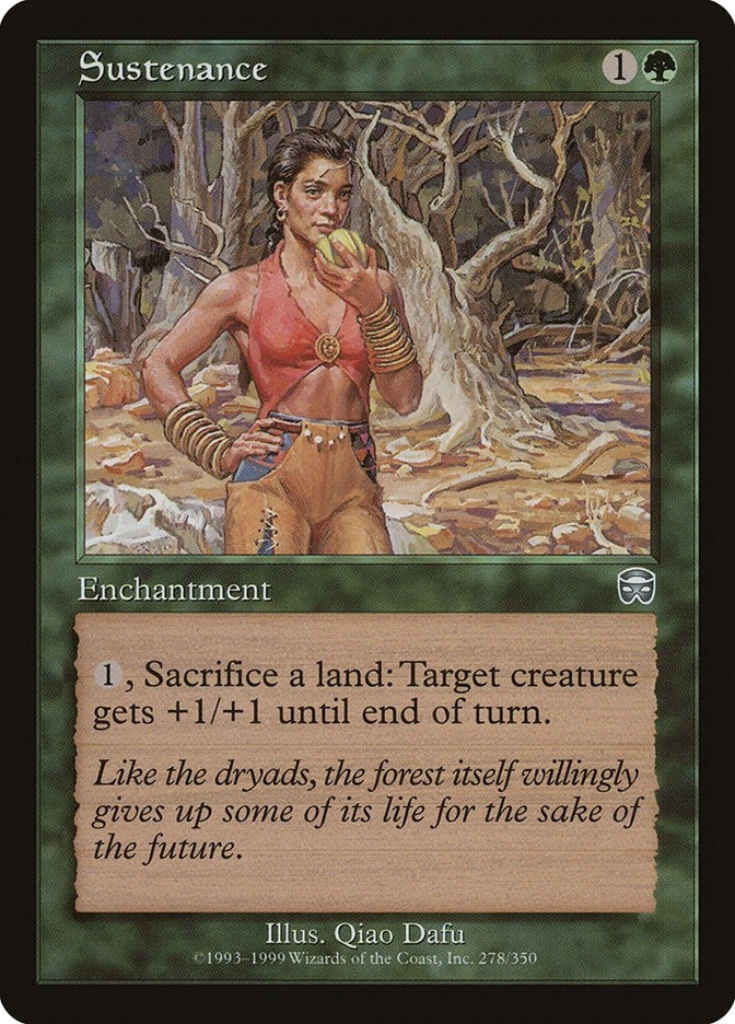 Image for Sustenance (278) (MMQ) - Magic: The Gathering