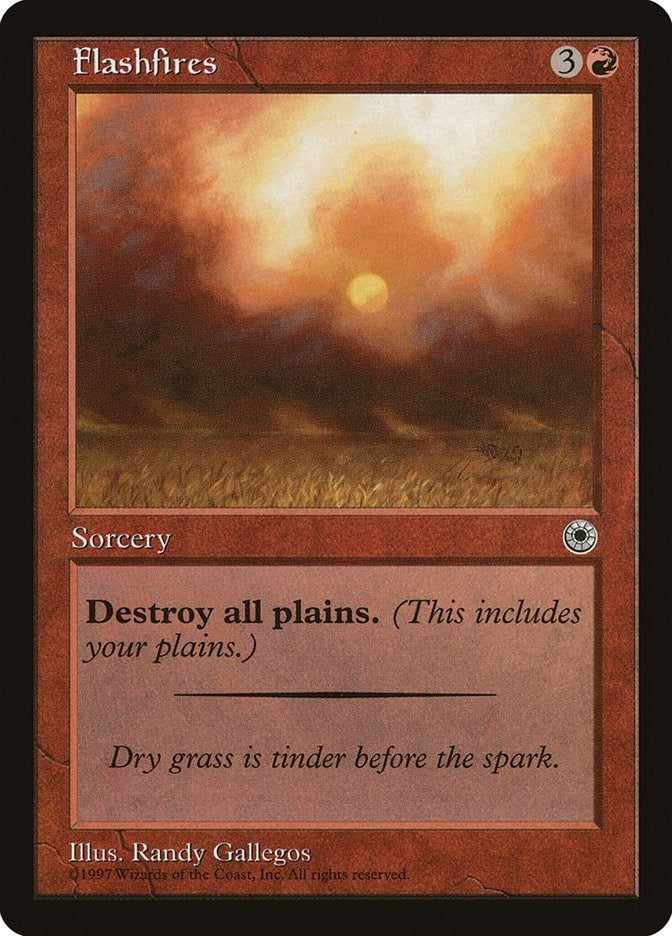 Image for Flashfires (POR) - Magic: The Gathering