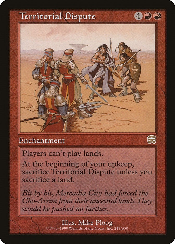 Image for Territorial Dispute (217) (MMQ) - Magic: The Gathering