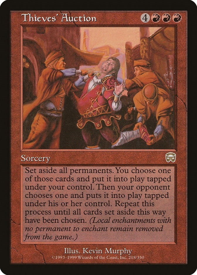 Image for Thieves' Auction (218) (MMQ) - Magic: The Gathering