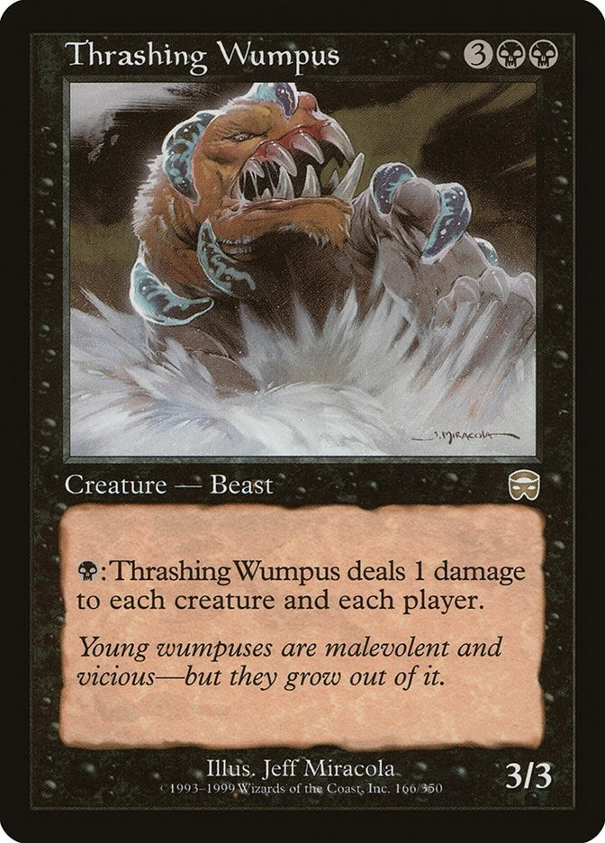 Image for Thrashing Wumpus (166) (MMQ) - Magic: The Gathering